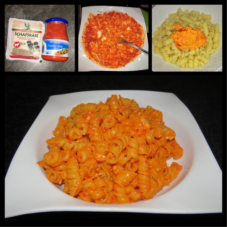 Paprika Feta Nudeln (Bell pepper feta pasta) | Sabrinas Küchenchaos